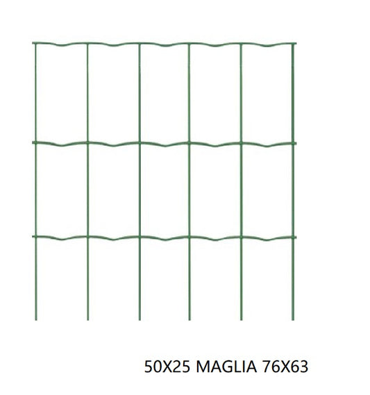 RETE RECIN PLAST 1,50X25 MAGLIA 76X63