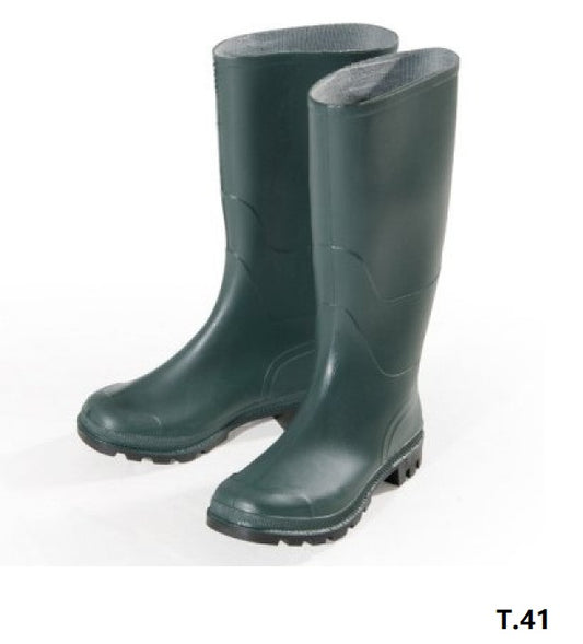 STIVALE PVC GINOCCHIO VERDE.41