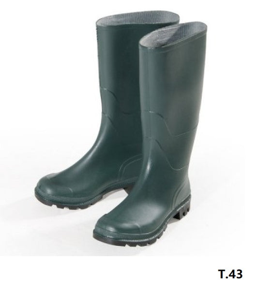 STIVALE PVC GIOCCHIO VERDE.43