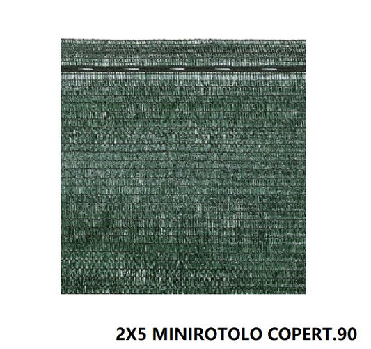 TESSUTO OMBRA 2X5 MINIROTOLO COPERT.90