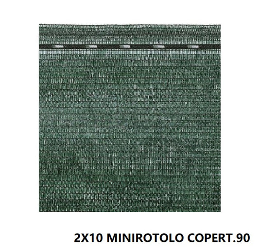 TESSUTO OMBRA 2X10 MINIROTOLO COPERT.90