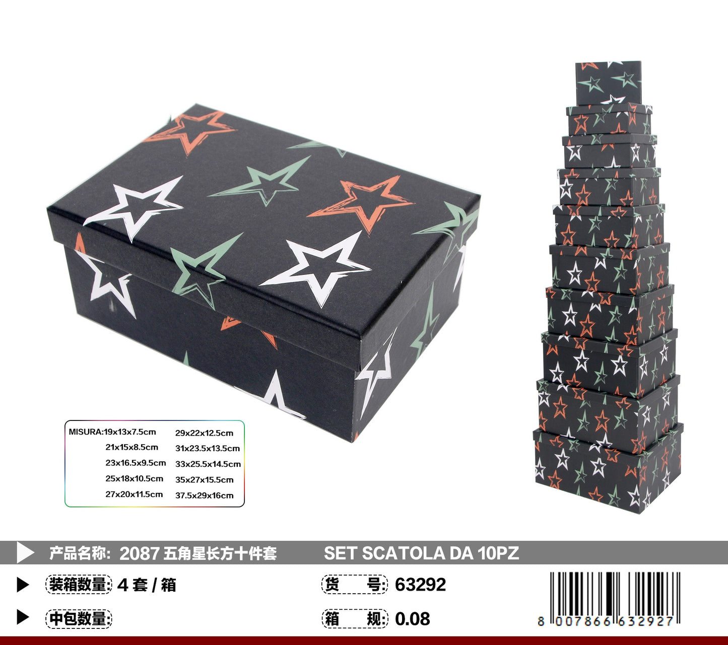 SET SCATOLA DA 10PZ (NETTO)