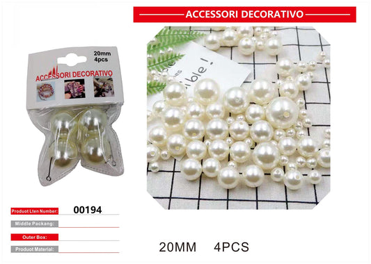 ACCESSORI DECORAZIONE 20MM 4PZ