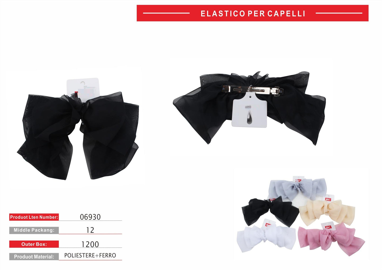 ELASTICO PER CAPELLI