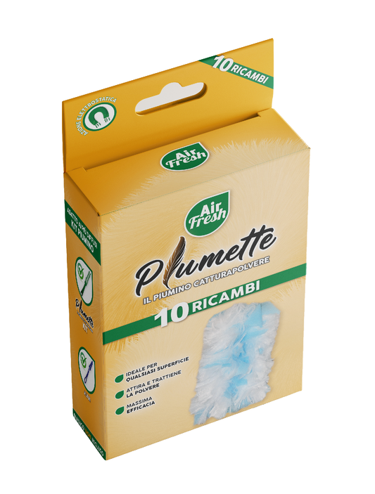 PLUMETTE 10 RICAMBI