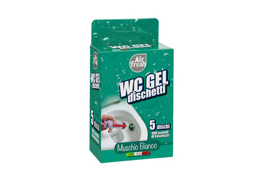 WCGEL 36ML - 5 DISCHETTI - MUSCHIO BIANCO