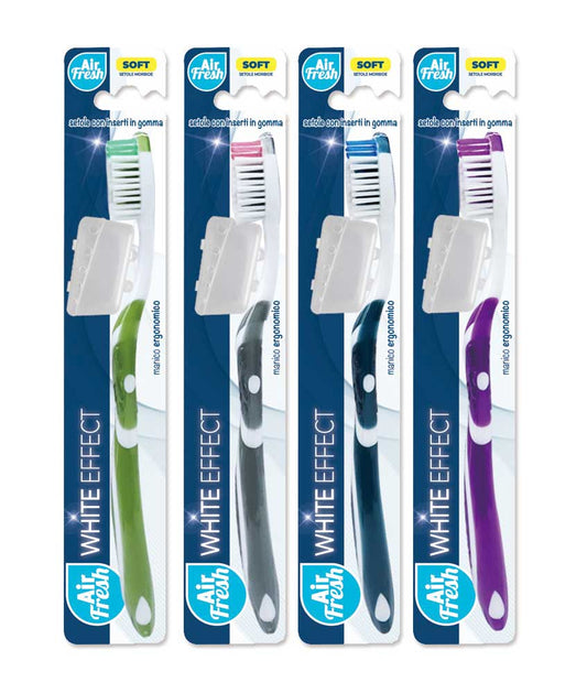 ORAL CARE SPAZZOLINO ADULTO WHITE EFFECT CON COVER - SOFT