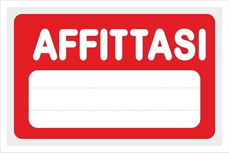 CARTELLO AFFITTARSI