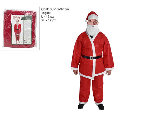 VESTITO BABBO NATALE PER ADULTI (F.11.00)