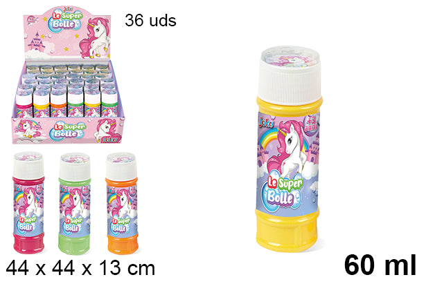 BOLLE DI SAPONE UNICORNO 60 ML