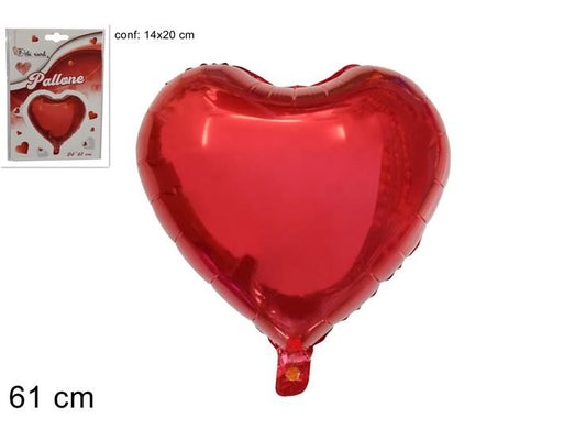 CUORE ELIO 24 (61CM) ROSSO(22) CCEDIL