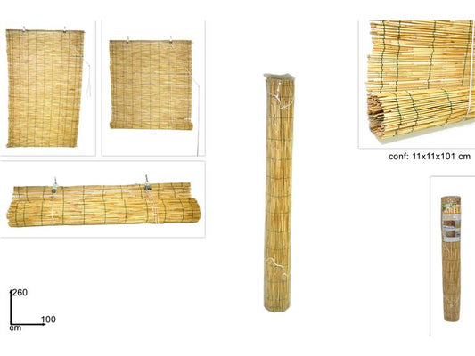 TENDA ARELLA IN BAMBOO C/CARRUCOLA100X260 CM LPH1026