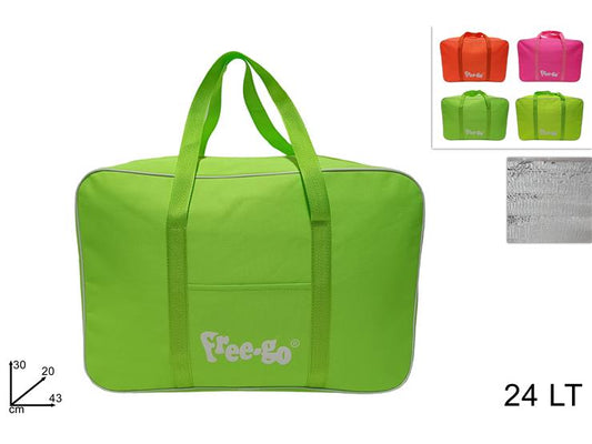 BORSA FRIGO GRANDE COLORI FLUO 4COLORI GB1211005-L/FLUO