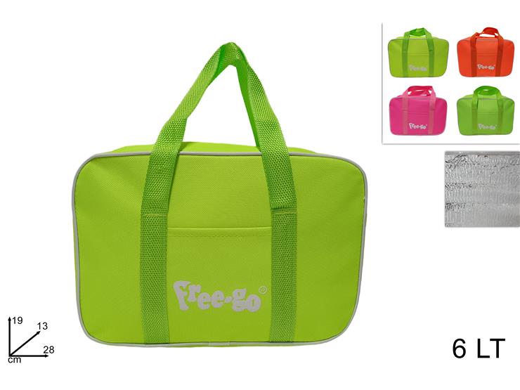 BORSA FRIGO PICCOLA COLORI FLUO 4COLORI YZ24BB-TB-YGS