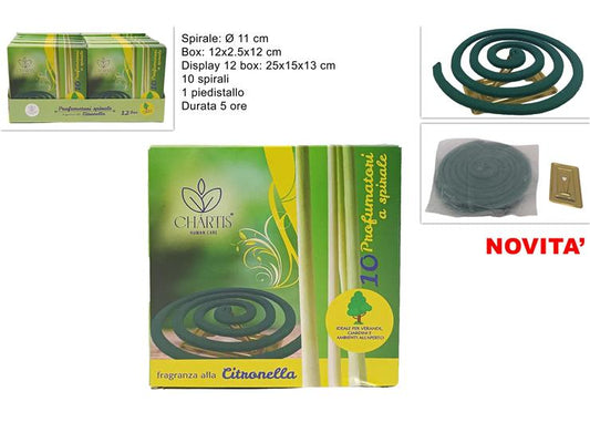 BOX PROFUMATORE CITRONELLA VERDE 111