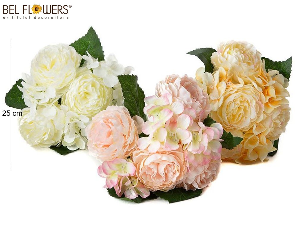BUSH LEGATO CAMELIE/ORTENSIE H25CM - BOX