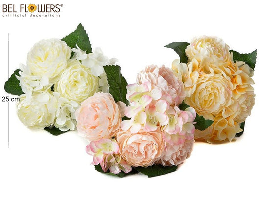 BUSH LEGATO CAMELIE/ORTENSIE H25CM - BOX
