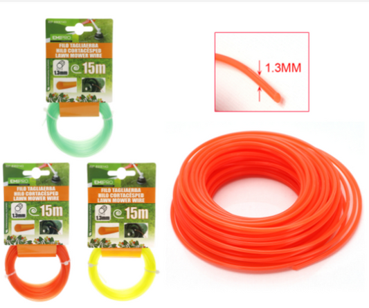 FILO TAGLIAERBA 1.3*15M
