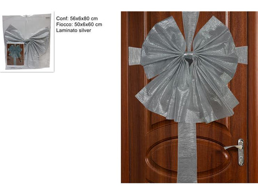 FIOCCO PER PORTA INGRESSO LAMINATO SILVER HJT-132/METAL SILV