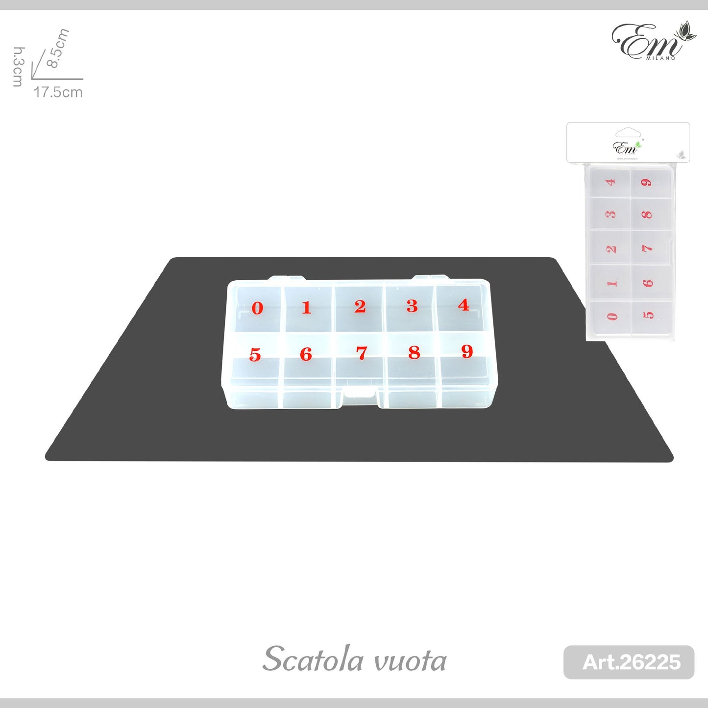 SCATOLA N.0-9