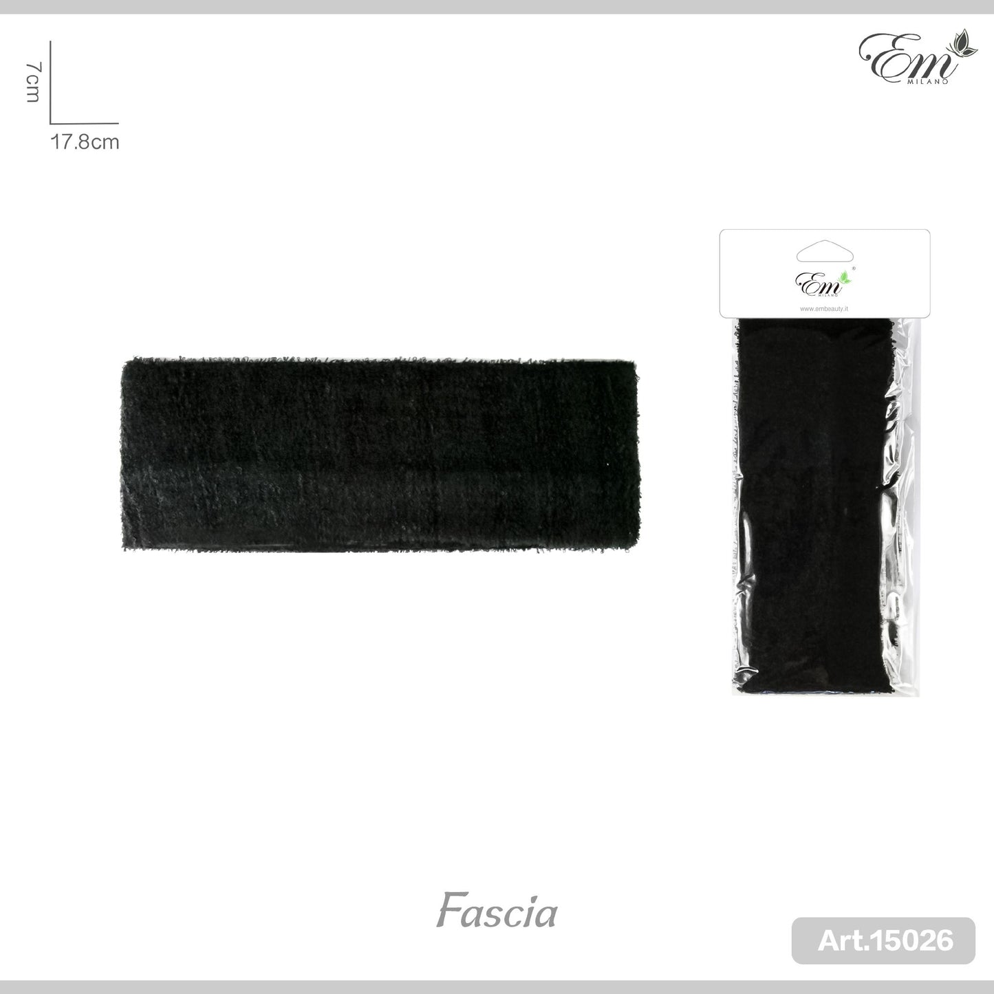 FASCIA SPORT 7CM N.