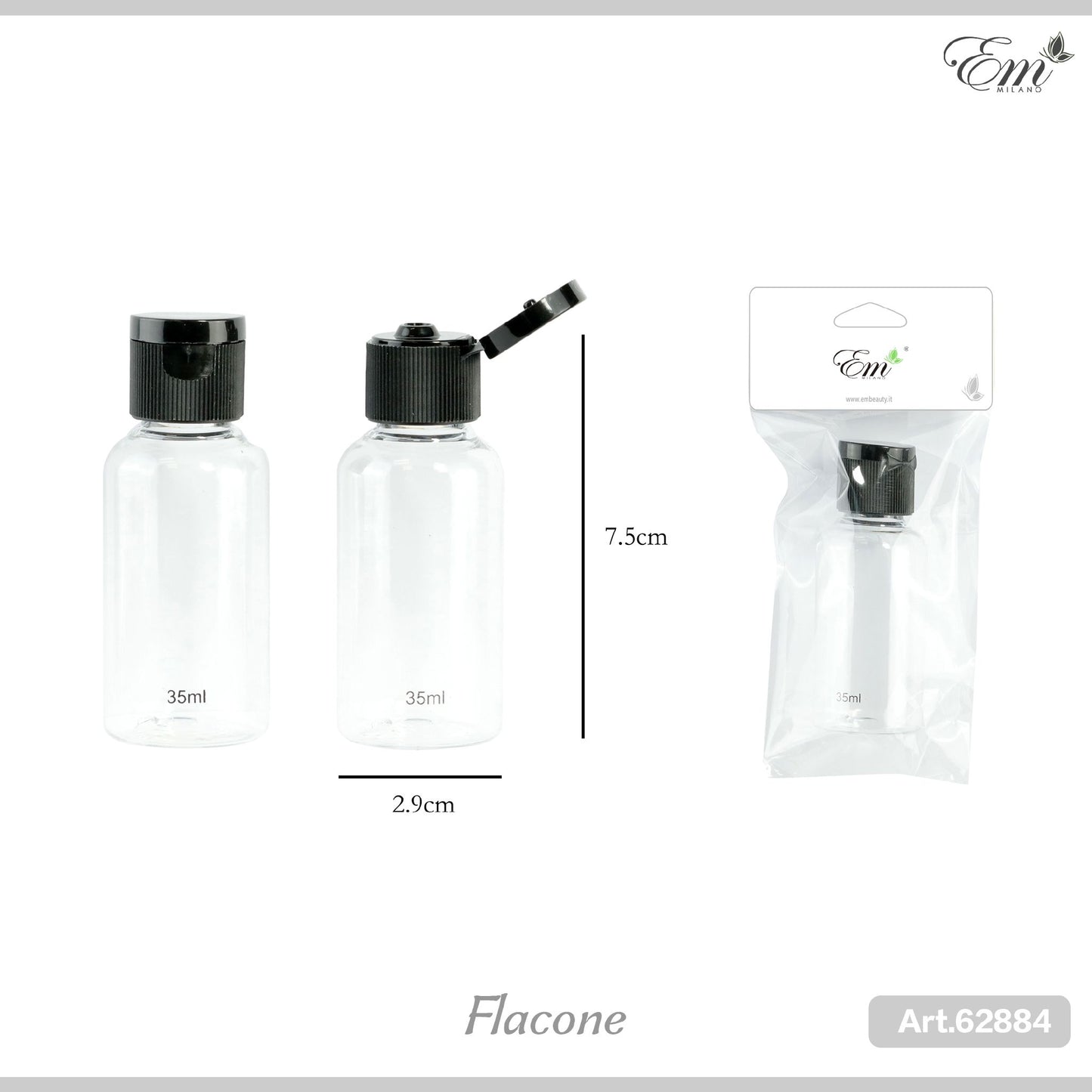 FLACONE FLIP TOP 35ML