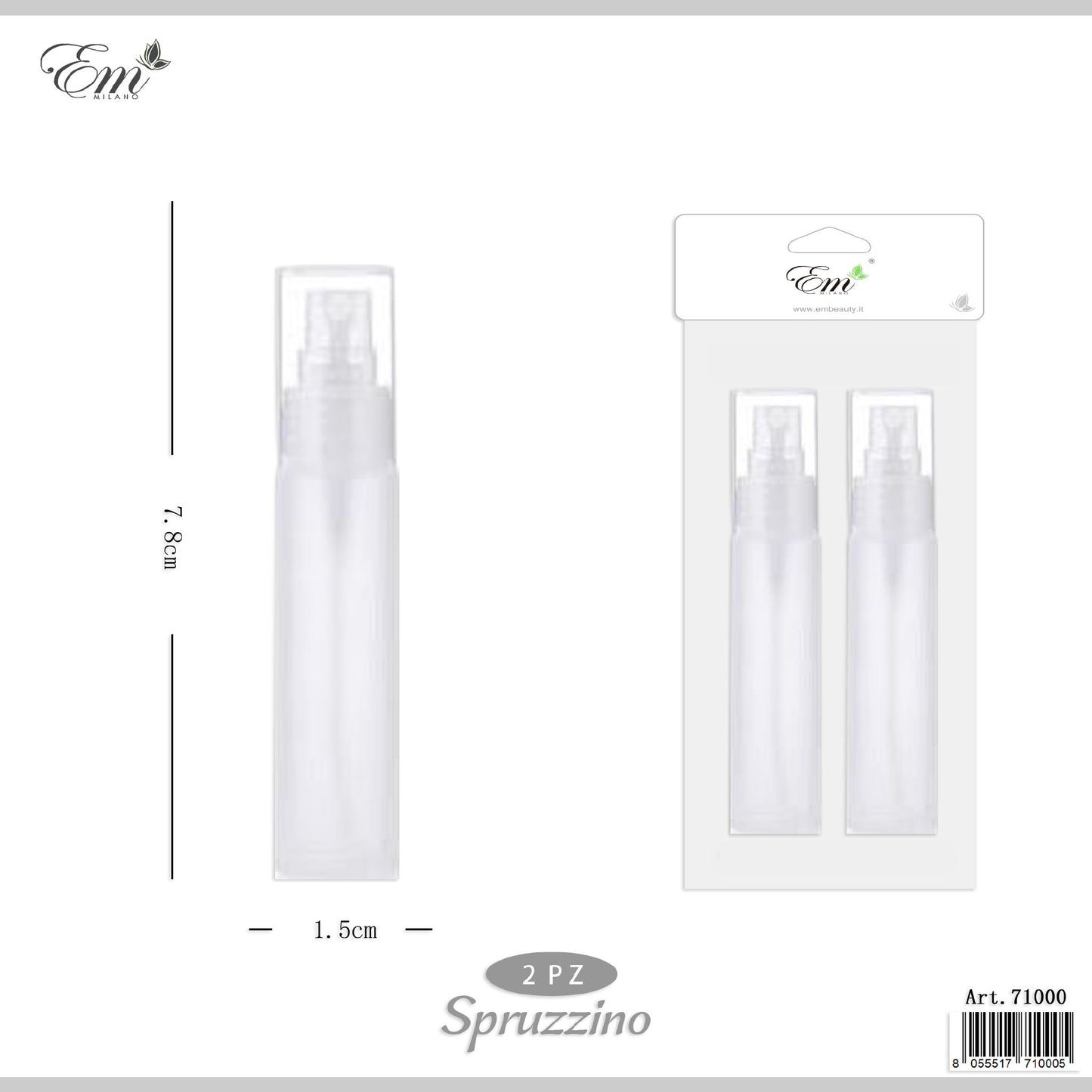 SPRUZZINO 5ML 2PZ
