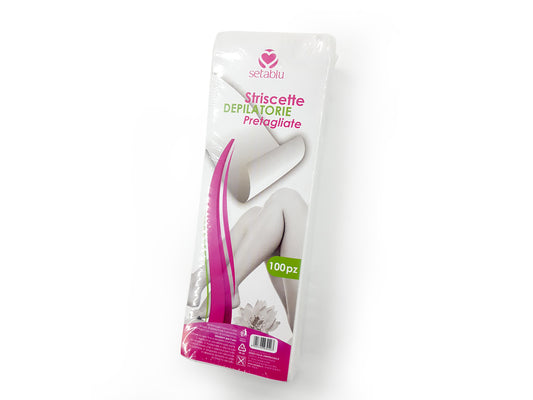 STRISCE DEPILATORIE PRETAGLIATE 100PZ