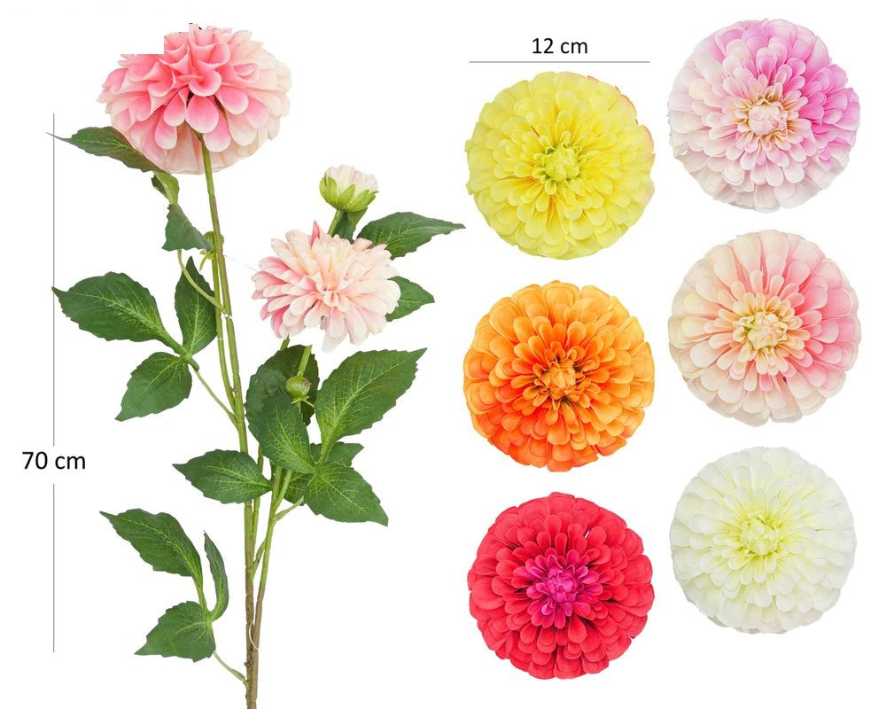 TRALCIO ZINNIA LUXOR X 3 H70/D12CM - BOX