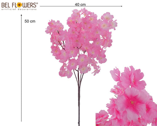 FIOR DI PESCO RAMIFICATO LUX 120FIORI 40CM