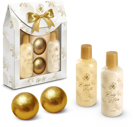 SET REGALO 4PZ - 2 BOMBE BAGNO   BODY