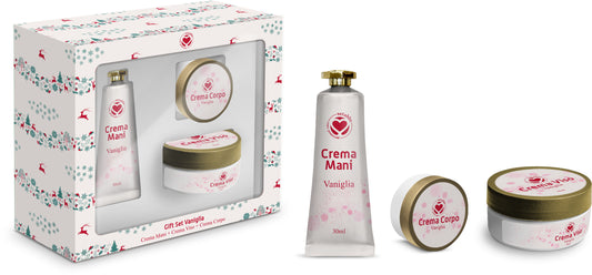 SET CREMA MANI/CREMA CORPO/CREMA VISO
