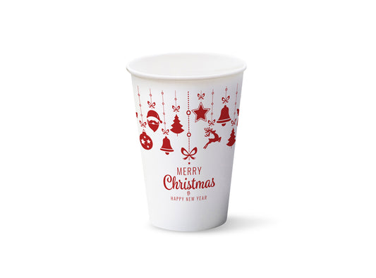 BICCHIERI CARTA 7 OZ CF.25PZ NATALE 03