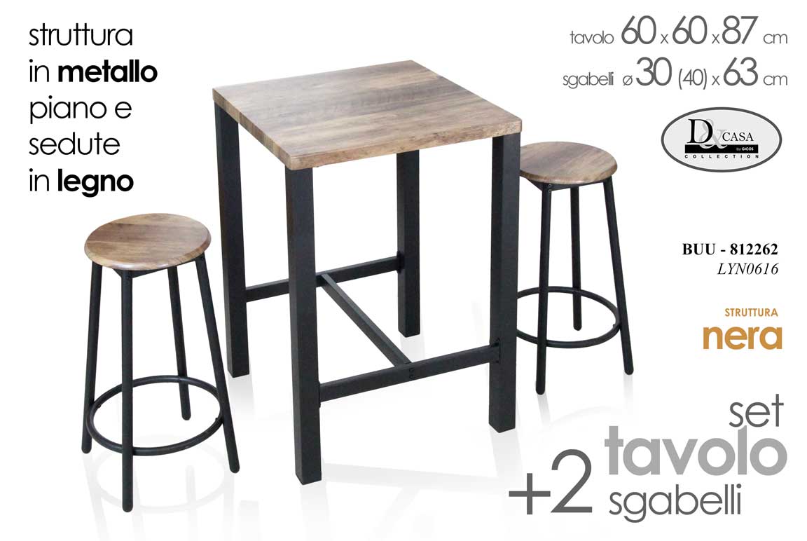 BUU/TAVOLO C/2 SG. LYN0616-CC01-14A