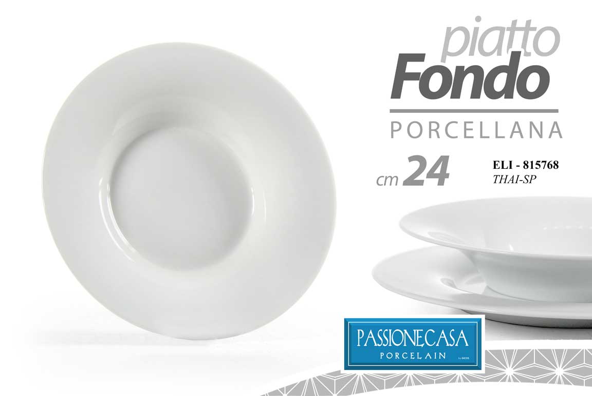 ELI/PIATTO FONDO BIA. 24CM THAI-SP