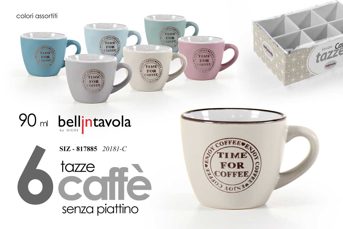 SIZ/6 TAZZINE CAFFE'''' 90CC 20181-C
