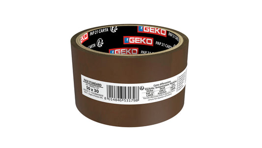 NASTRO IMBALLO NOISE MM 50 X 300 Y AVANA CON ETI. LAT.(INNER