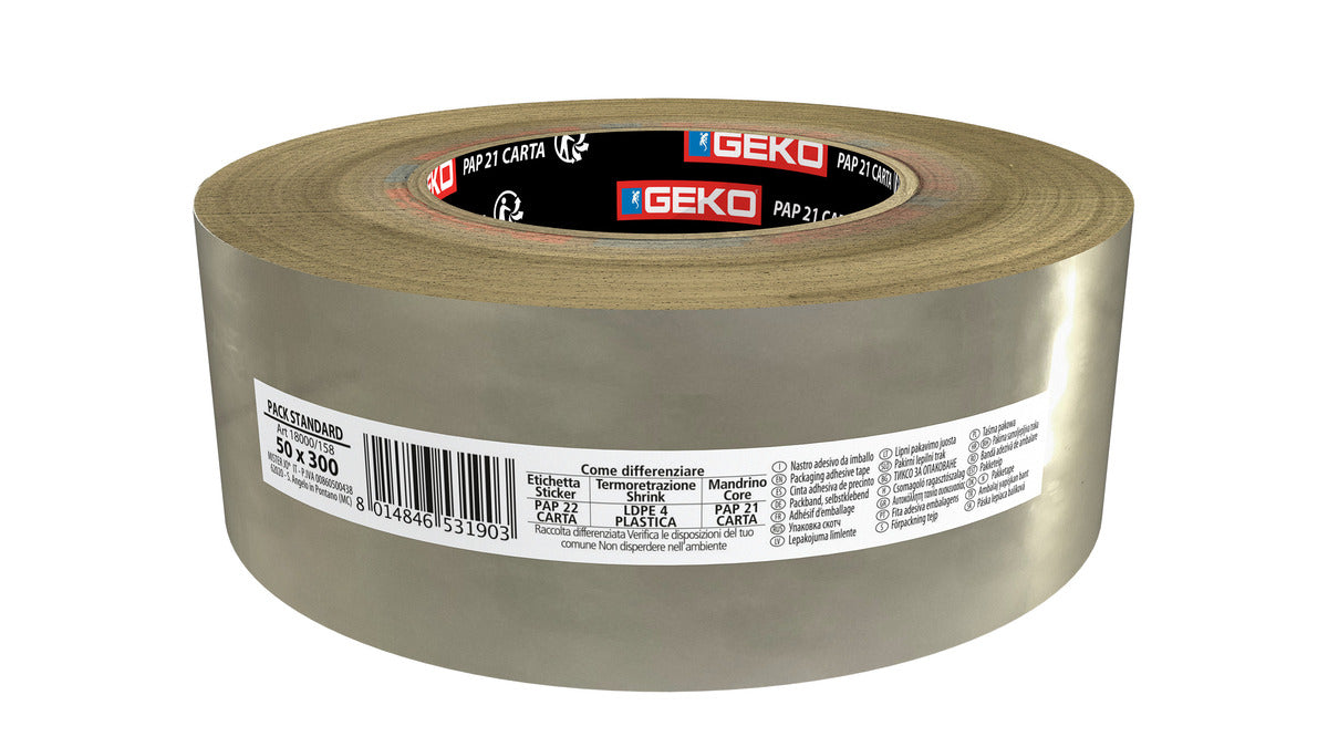 NASTRO IMBALLO NOISE MM 50 X 30 Y TRASP. CON ETI.LAT.(IN TOR