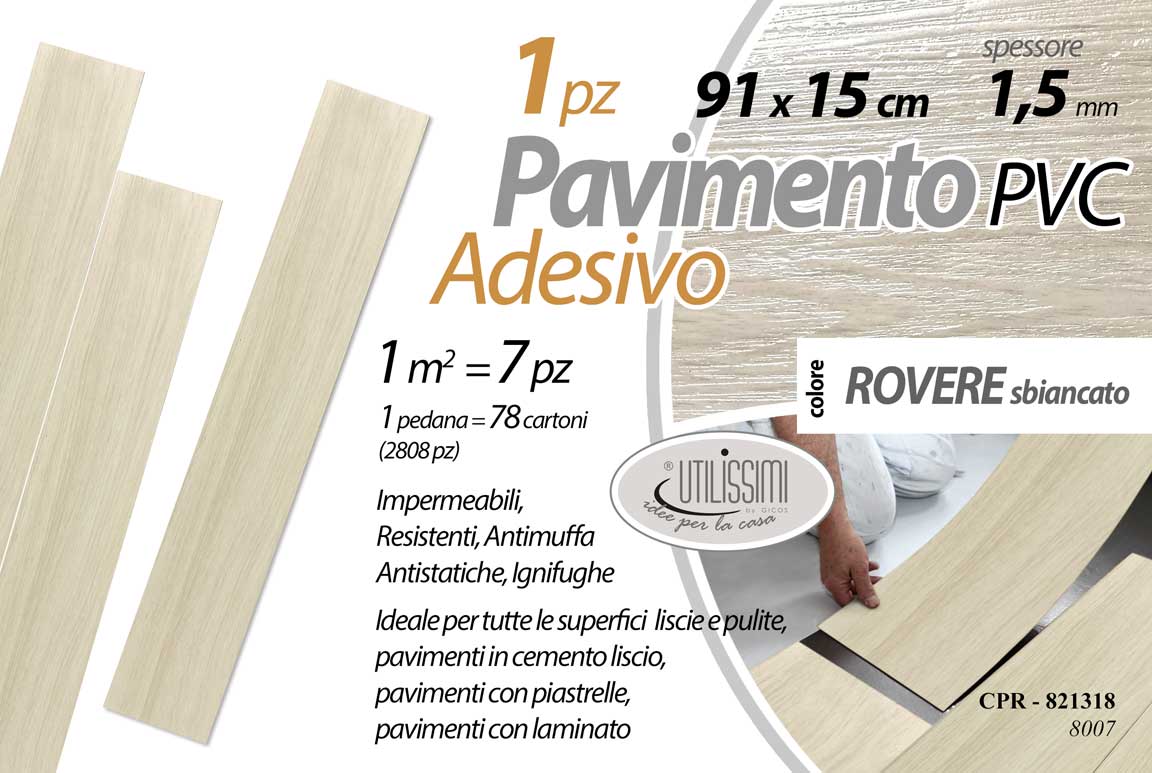 CPR/PVC PAVIM.AD. 91,44*15,24*1,5MM 8007