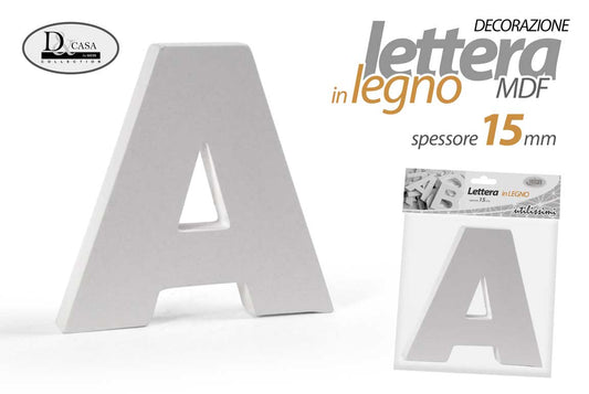 LETTERA A 10*10*1,5CM
