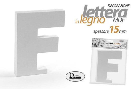 LETTERA F 11*15*1,5CM