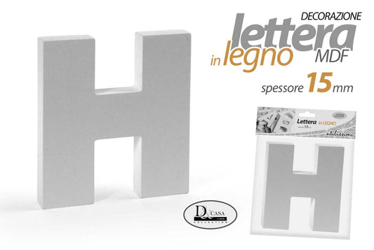 MOG/LETTERA H 14X15X1,5CM LH15