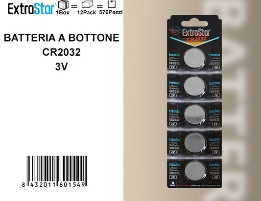 BATTERIA EXTRASTAR CR2032 1PZ.