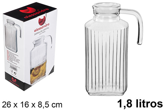 BROCCA IN VETRO PER ACQUA 1800ML