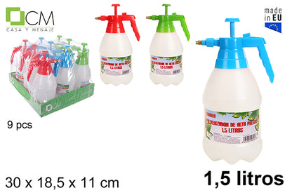 SPRUZZATORE A PRESSIONE 1.5 L.