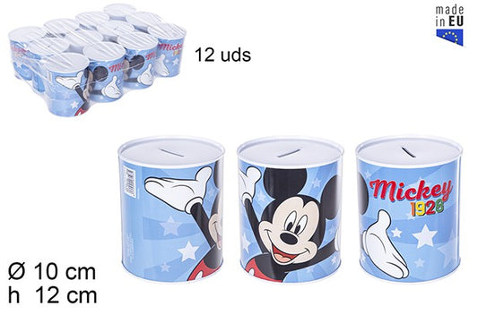 SALVADANAIO IN METALLO MICKEY 10X12 CM