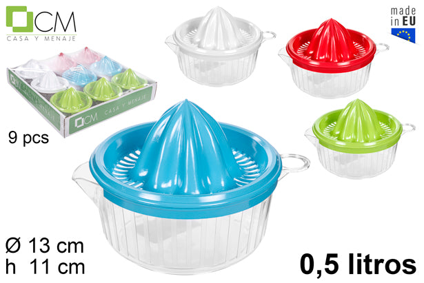 SPREMIAGRUMI DESIGN ROTONDO COPERCHIO COLORE 0,5 L.