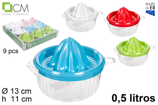 SPREMIAGRUMI DESIGN ROTONDO COPERCHIO COLORE 0,5 L.