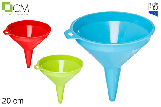 IMBUTO IN PLASTICA COLORI ASSORTITI 20 CM
