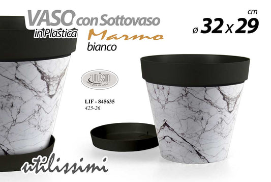 LIF/VASO DEC.MARMO PL. 32*29CM 425/26